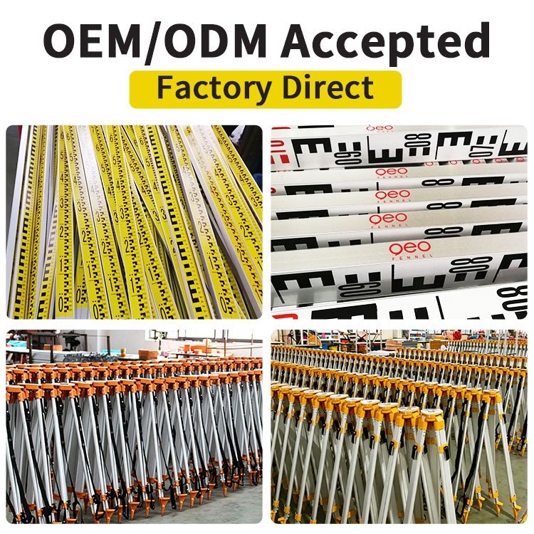 Invar Barcode Staff For Digital Level high quality